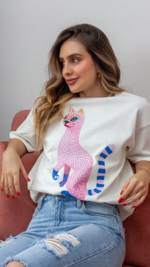 Camiseta Felino