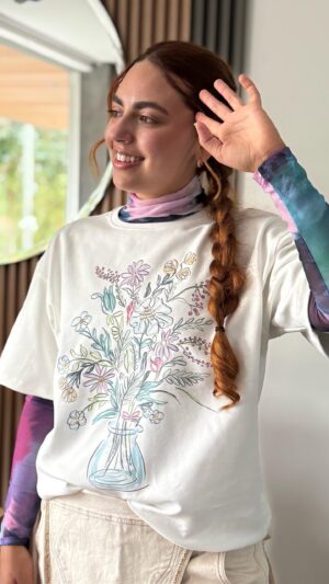 Camiseta Florecer